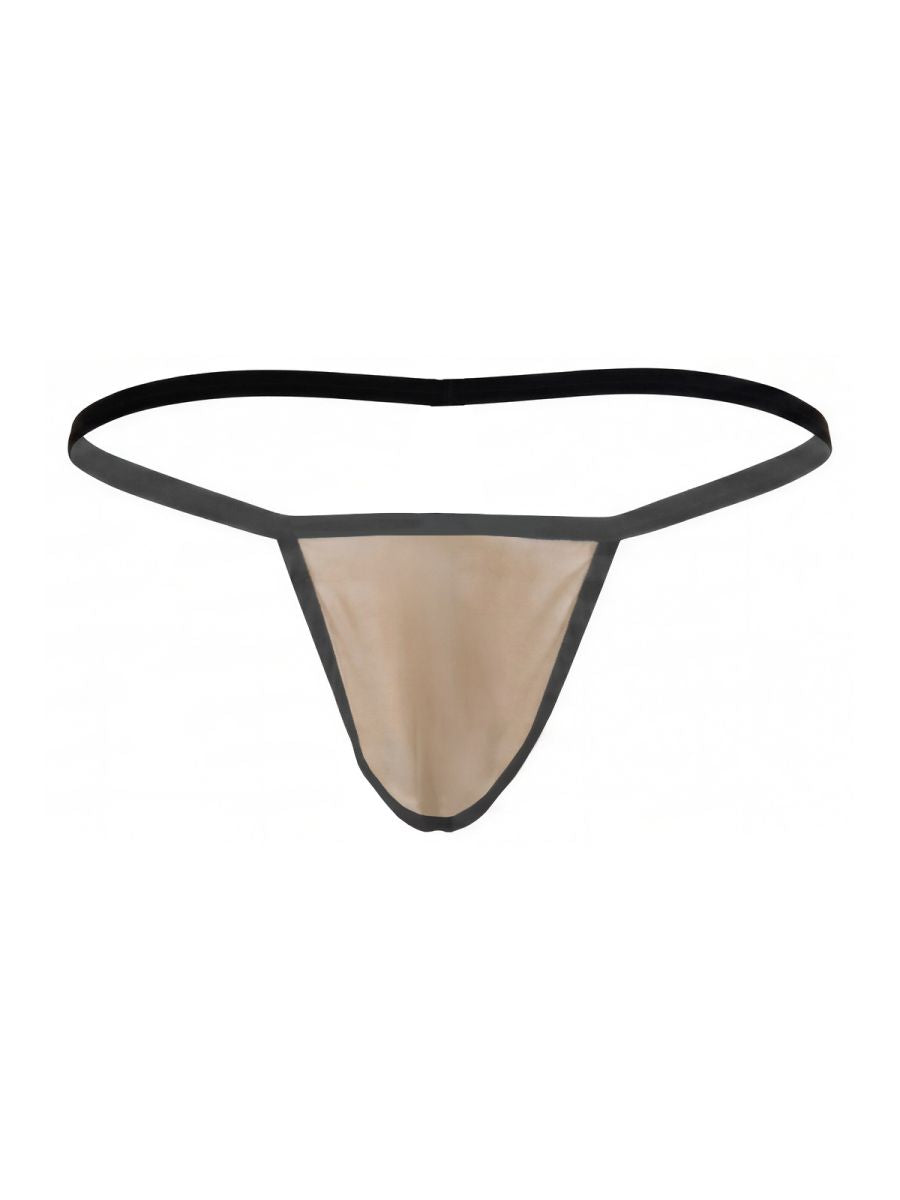 Pikante 26091 PIK 26091 Hathor C-Sock in Beige – Ultra-Minimalistische Herrenunterwäsche Farbe Beige
