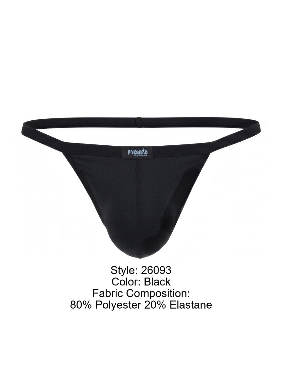 Pikante 26093 PIK 26093 Hathor C-String in eleganter schwarzer Farbe Schwarz
