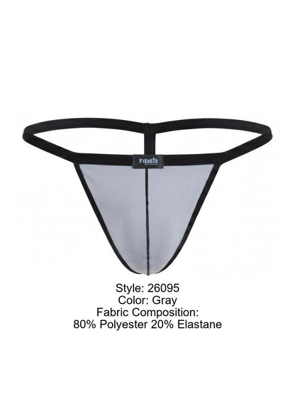 Pikante 26095 PIK 26095 Nut G-String - Color Gray