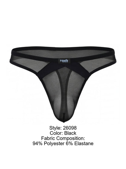 Pikante 26098 PIK 26098 Sobek Thong Farbe Schwarz