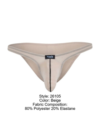 Pikante 26105 PIK 26105 Neftis Bikini Farbe Beige - Schlichte minimalistische Herrenunterwäsche