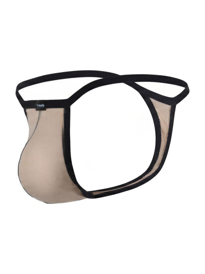 Pikante 26108 PIK 26108 Khonsu Tangas in Beige - Elegante und auffällige Herrenunterwäsche Farbe Beige