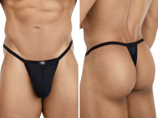 Pikante 26110 PIK 26110 Khonsu Tongs string en couleur noire élégante Noir