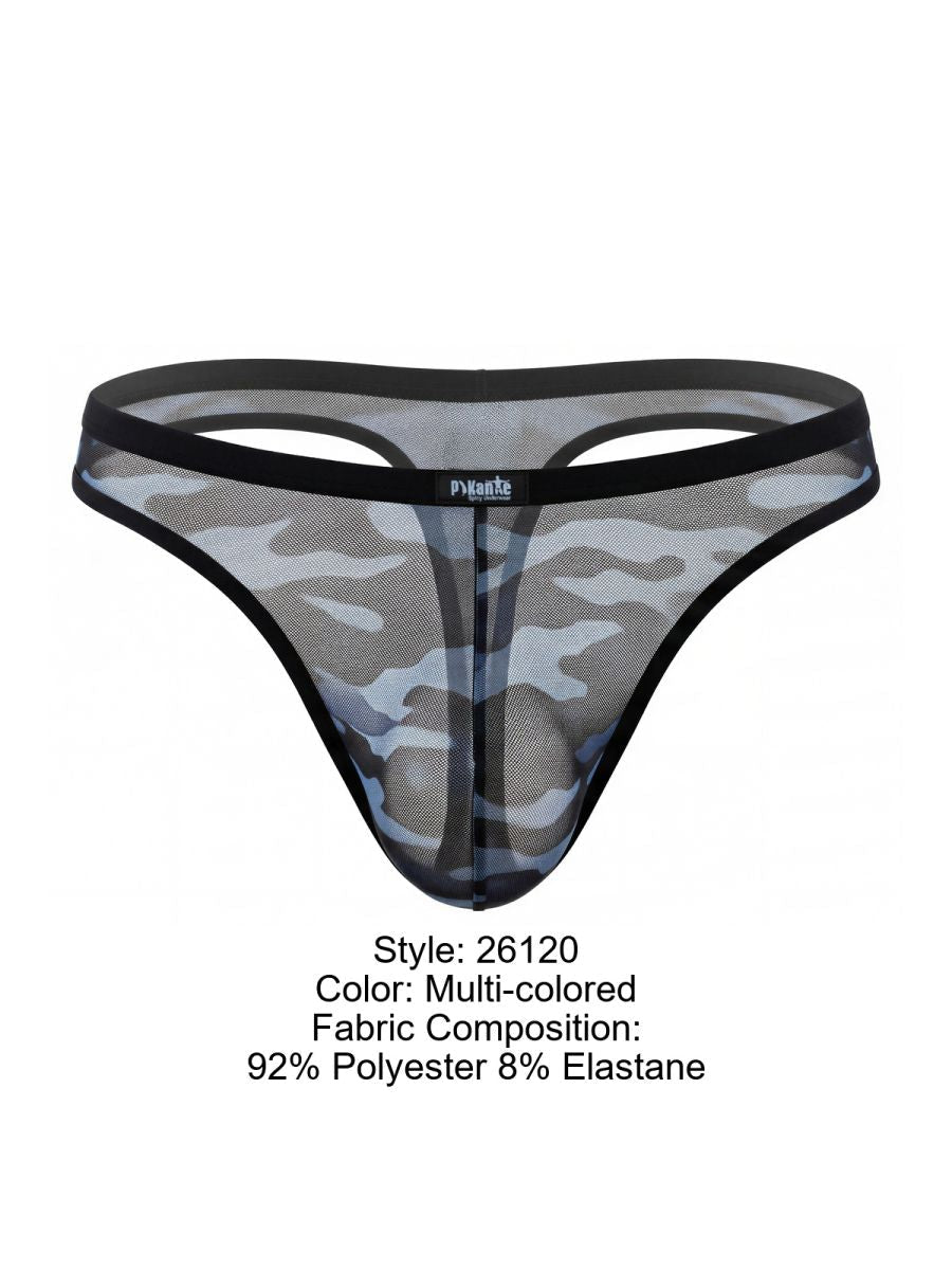 Pikante 26120 PIK 26120 Herren String Tanga Hexa Mehrfarbig Farbe Mehrfarbig