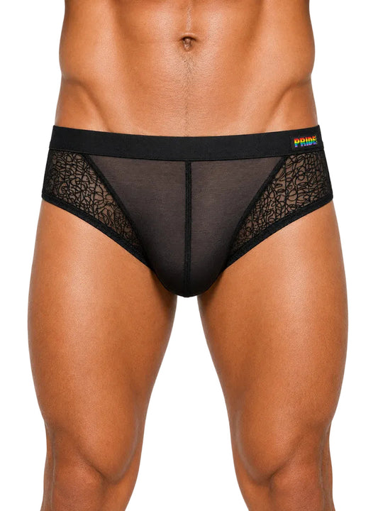 Pride USA Men's Venice Lace Brief Underwear