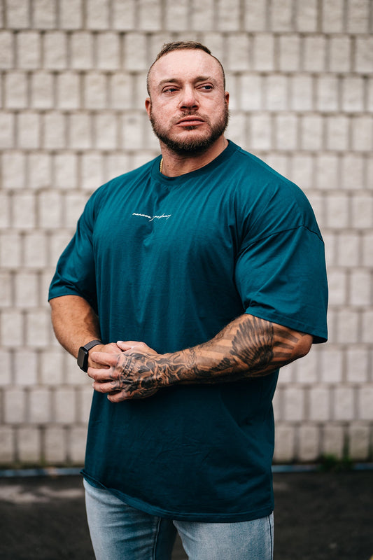 Jed North Men's Energy Oversized T-Shirt - Teal