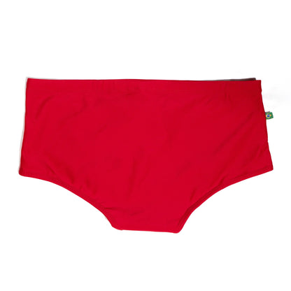 CA-RIO-CA Traditional Square Solids Cut Sunga - Male Bathing Suit