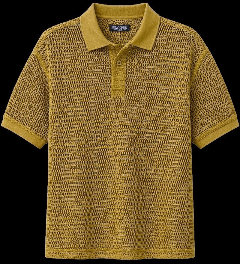 Ringspun Men's Ringspun Knit S/S Polo