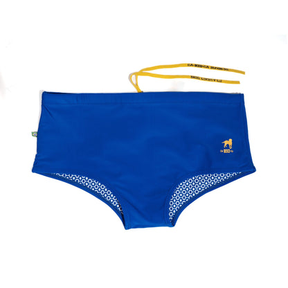 CA-RIO-CA Traditional Square Solids Cut Sunga - Male Bathing Suit