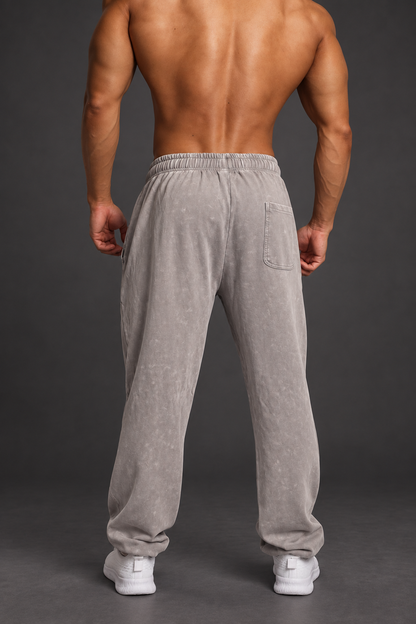 Jed North Men's Relaxed Balloon Joggers - Washed Gray