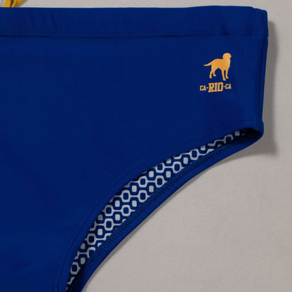 CA-RIO-CA Low Rise Solids Cut Sunga - Male Bathing Suit