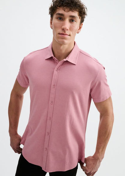 ST33LE Stretch Knit Shirt - Carnation