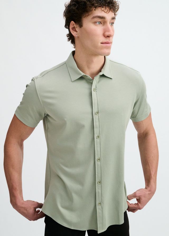 ST33LE Stretch Knit Shirt - Laurel