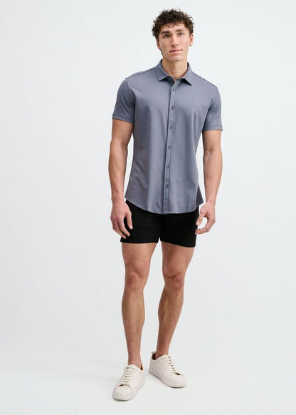 ST33LE Stretch Knit Shirt - Gravel