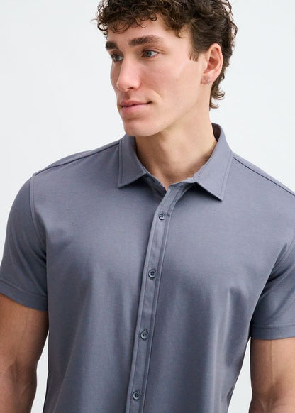 ST33LE Stretch Knit Shirt - Gravel