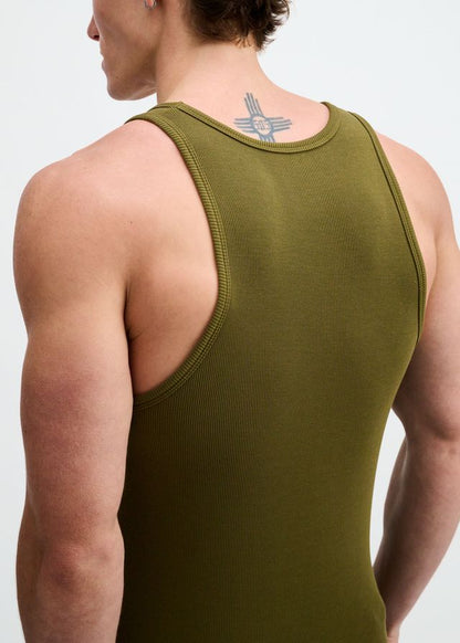 ST33LE Rib Modal Tank - Jungle