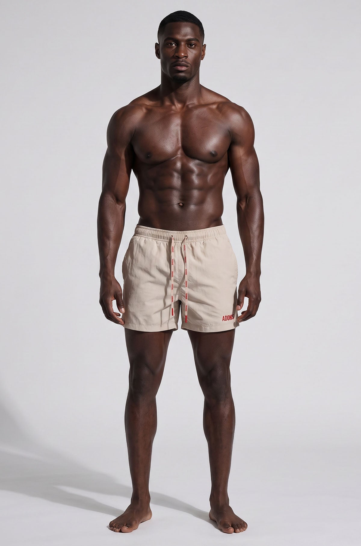 Adonis by Kyhry Men's Sandstone Swim Shorts