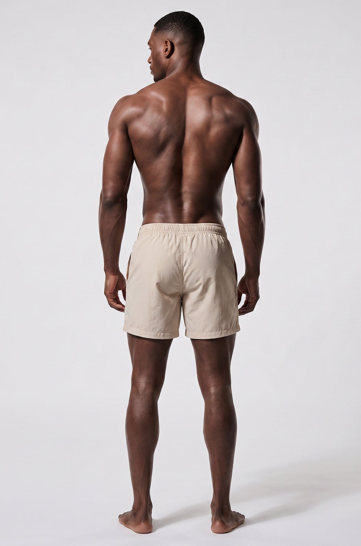 Adonis by Kyhry Men's Sandstone Swim Shorts