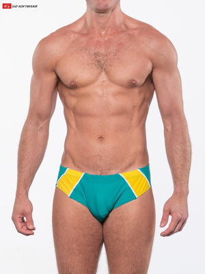 Maillot de bain bikini pour homme Tuscany 4513 de Go Softwear - Vert océan