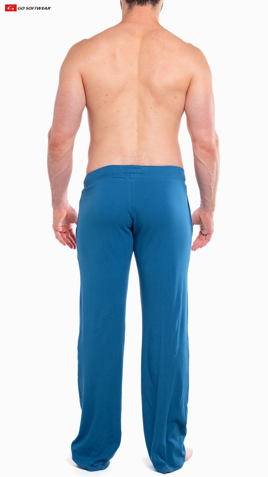 Go Softwear 4663 Men's So Cal Lounge Pant with Pockets - Lyon Blue