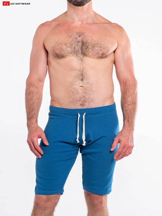 Short de détente pour homme So Cal Lounge Jamm 4654 de Go Softwear - Bleu Lyon