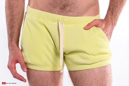 Short 10" pour homme So Cal de Go Softwear 4681 avec poches - Citronnelle