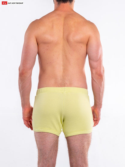 Short 10" pour homme So Cal de Go Softwear 4681 avec poches - Citronnelle
