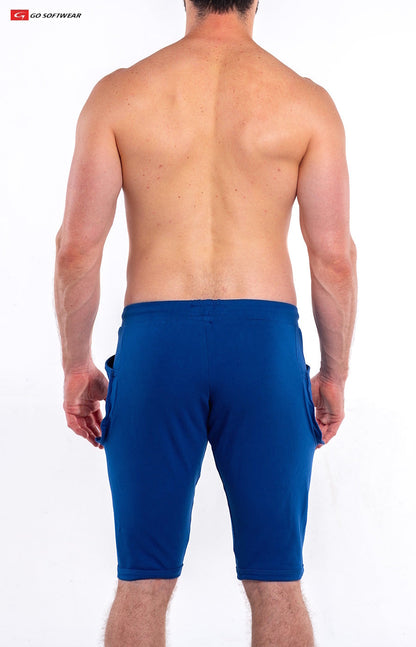 Go Softwear 4764 Herren L. A. Wash Yoga-Shorts - Royalblau