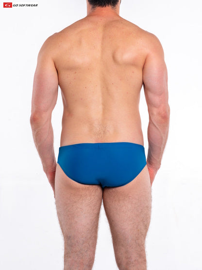 Go Softwear 4526 Men's Napoli Bikini Swim - Deep Water Blue