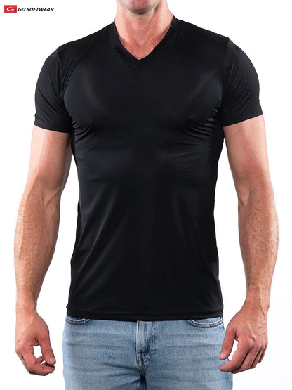 Go Softwear 9507 Herren Skins V-Shirt - Schwarz