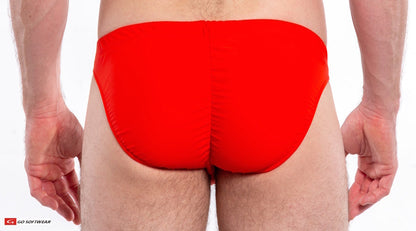 Go Softwear 4502 Men's Napoli 'Buns' Bikini Swim - Golden Poppy
