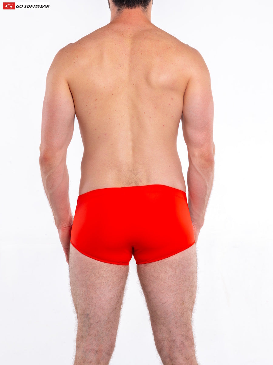 Go Softwear 4520 Men's Napoli Posing Swim Trunk - Golden Poppy