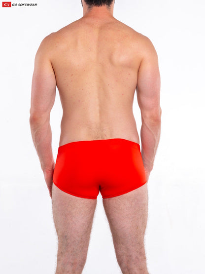 Go Softwear 4520 Men's Napoli Posing Swim Trunk - Golden Poppy