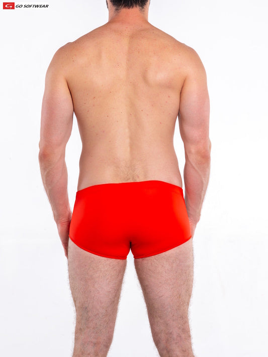 Go Softwear 4520 Men's Napoli Posing Swim Trunk - Golden Poppy