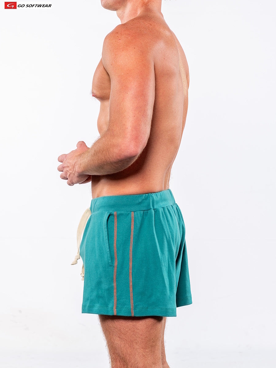 Go Softwear 4687 Herren Laguna 10 ½" Volley-Short mit Taschen – Meergrün