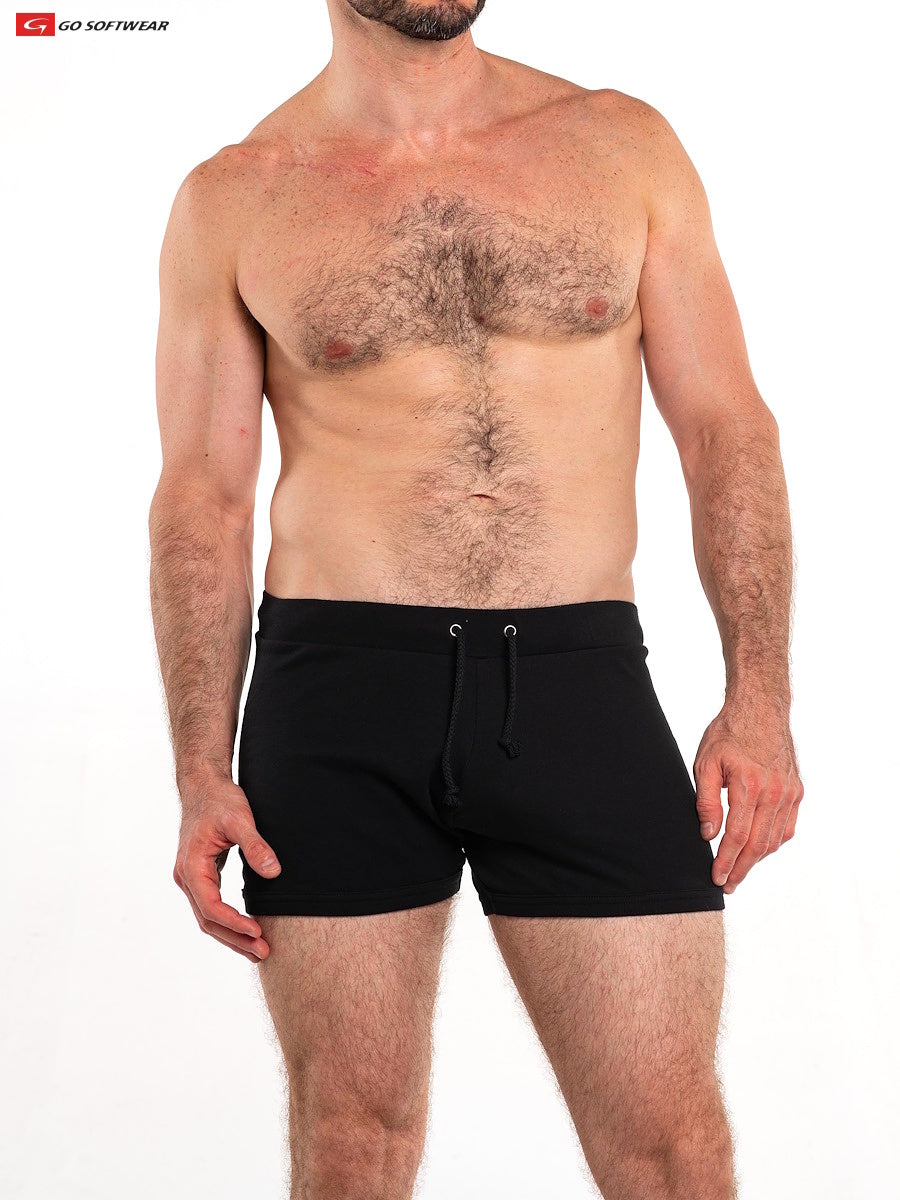 Go Softwear 4643 Herren-Wandershorts - Schwarz
