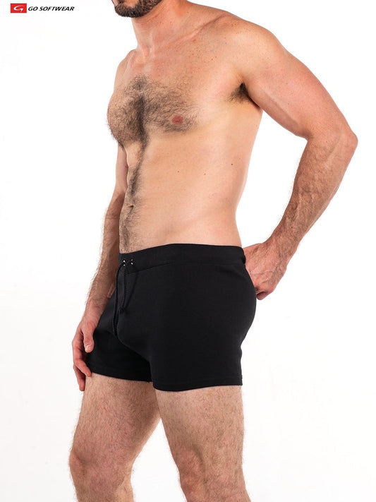 Go Softwear 4643 Herren-Wandershorts - Schwarz