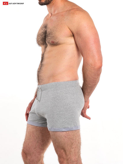 Short de randonnée pour homme Go Softwear 4643 - Gris chiné