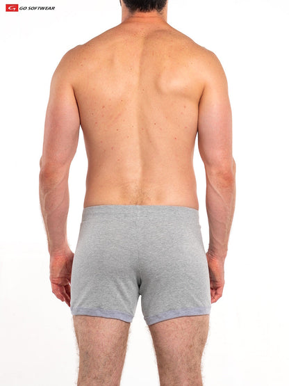Short de randonnée pour homme Go Softwear 4643 - Gris chiné