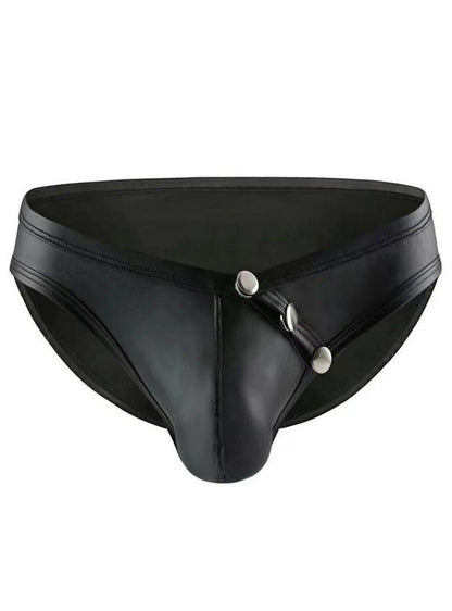 Tartarus Men's Side Buttons Brief Snap Underwear