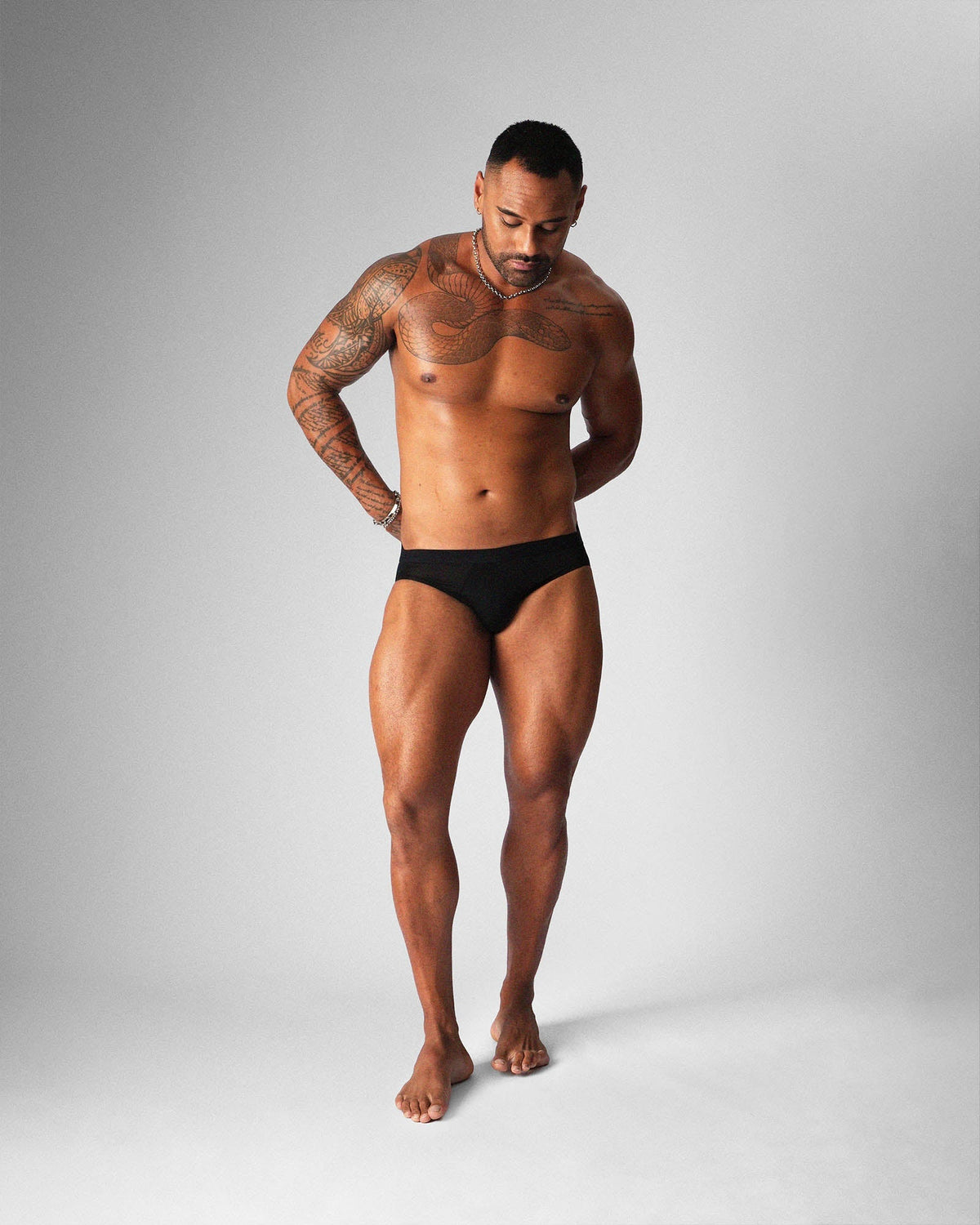 teamm8 Herren Aluure Sheer Jockstrap - Noir