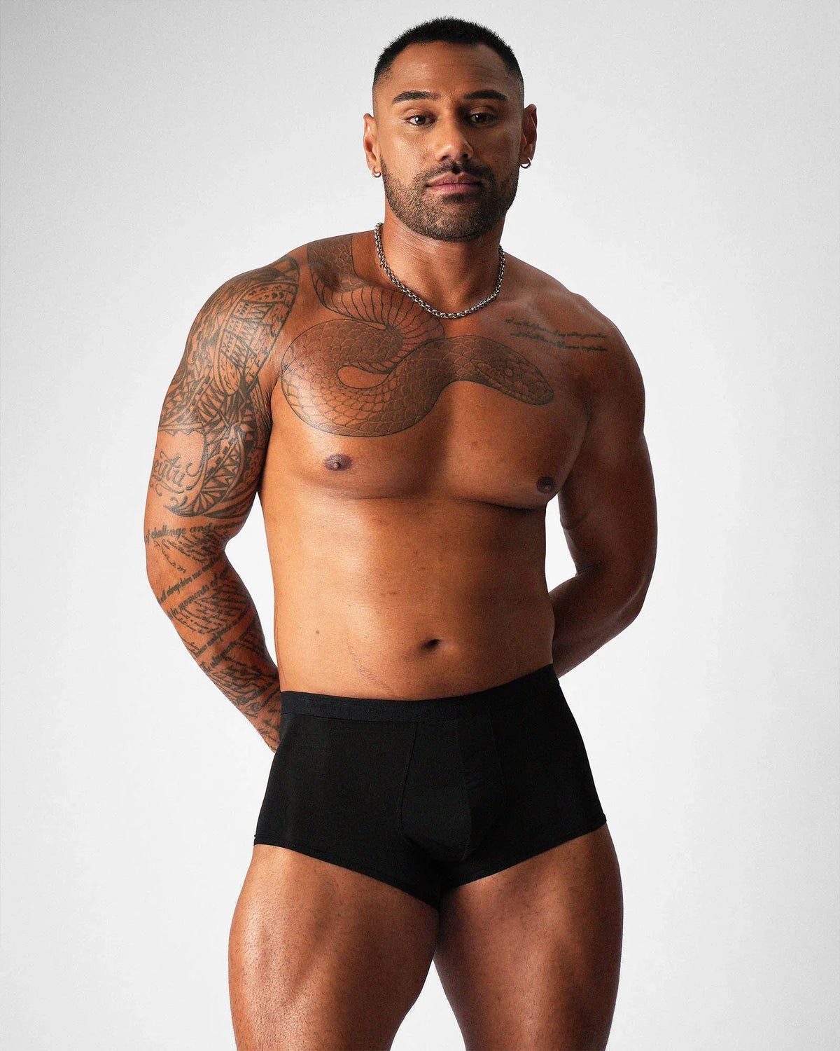 Caleçon transparent pour homme Allure de teamm8 - Noir