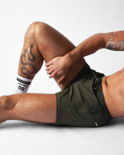 teamm8 Bolt 3" Short - Army