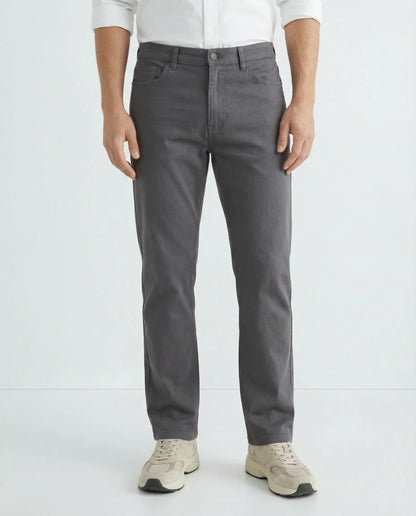 T.R. Premium Herren-Satin-Twill-5-Pocket-Hose
