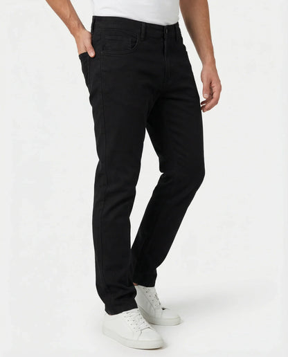 T.R. Premium Herren-Satin-Twill-5-Pocket-Hose