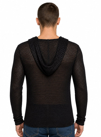 Undergear Men's POV Resort Sheer Hoodie