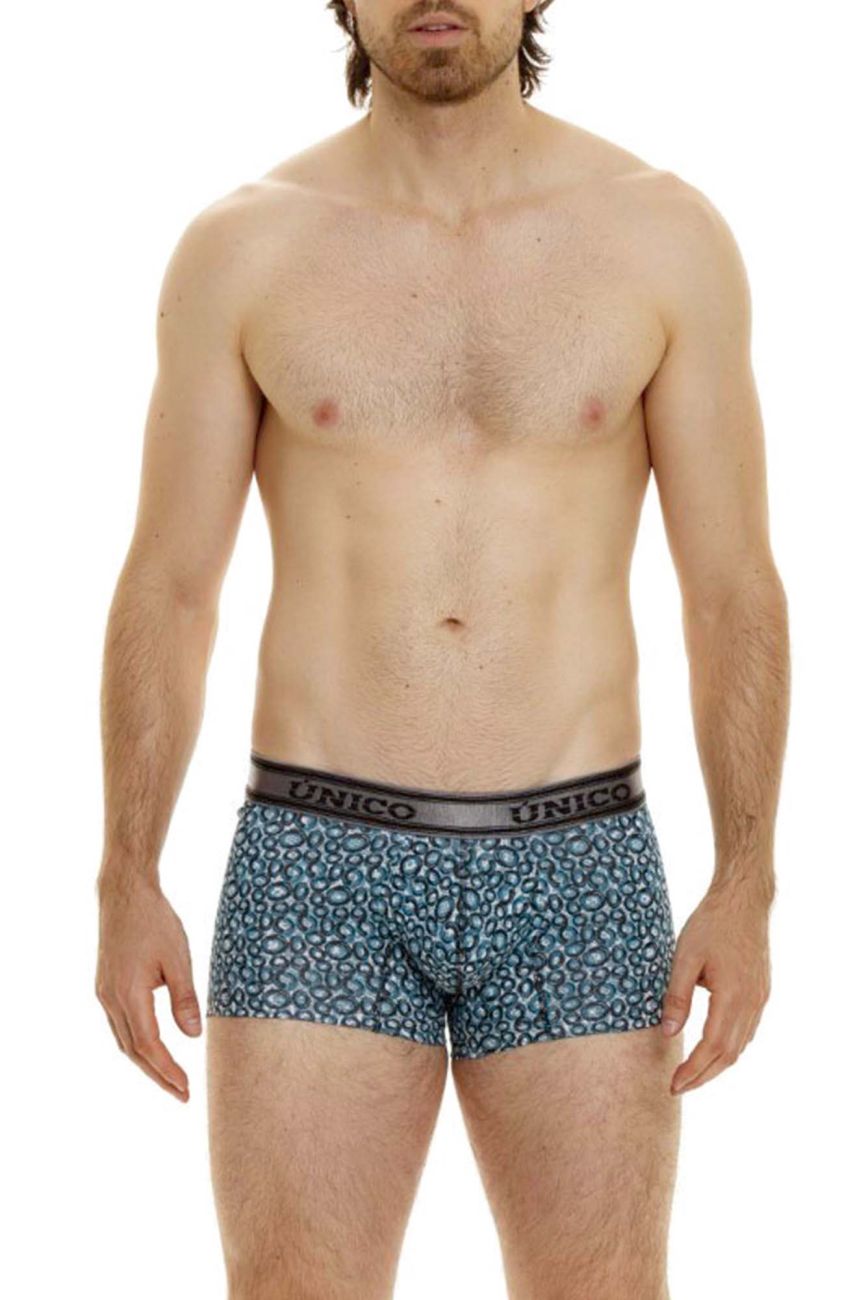 Unico 24020100110 Boxer Redondel Couleur 46-Bleu