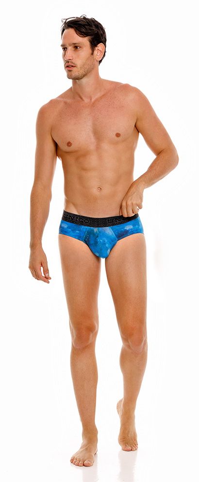 Unico 24080101110 Infinito Slip, Farbe 46-Blau