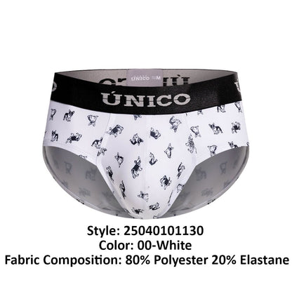 Unico 25040101130 Frenchis Slip Farbe 00-Weiß