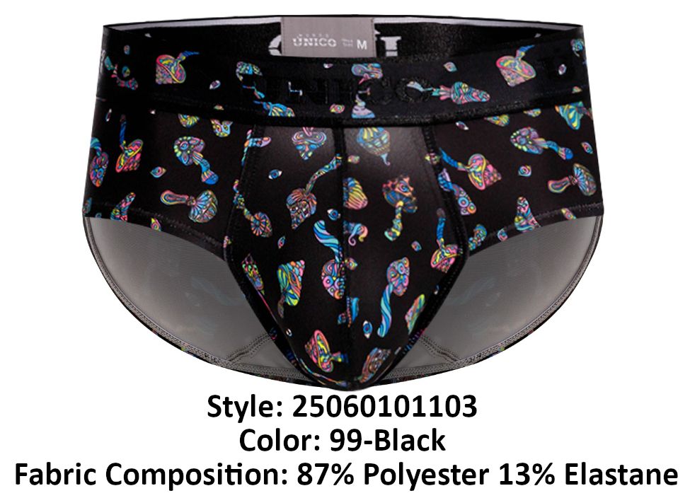 Unico 25060101103 Hongos Slip, Farbe 99-Schwarz